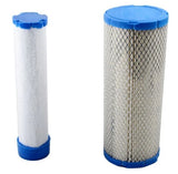 Air Filter Combo For Kohler 25 083 01-S Briggs 841497 Kawasaki: 11013-7020 Tall Version