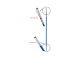 Rotary # 17609 BLUE EXTENSION POLE 6FT