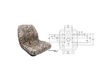 Rotary # 17763 HIGH BACK SEAT CAMO 18"