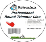 Mr Mower Parts Professional Trimmer Line .095 diameter 5lb Spool