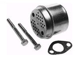 MUFFLER W/HDWE FOR TECUMSEH # 27181A, 27181B, 27181C