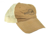 KHAKI ROTARY CAP LOW PROFILE (SOFT MESH)