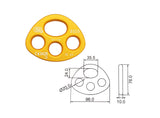 ROTARY # 16982 THREE HOLE RIGGING PLATE
