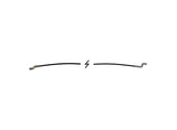 FRONT DRIVE CLUTCH CABLE FOR SNOW THROWER