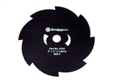 ROTARY # 7863 BRUSH BLADE 9" X 1" 8T