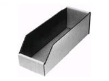 BIN BOX WHITE 4" X 12-1/2" Pack of 10