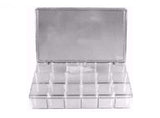 PLASTIC ASSORTMENT BOX 11" X 6 1/2"