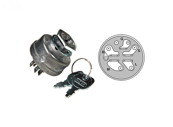 まページ ROTARY # 9330 IGNITION SWITCH FOR MURRAY – mr mowerparts
