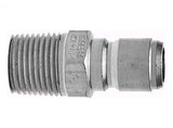 BRASS PLUG MPT 3/8" Pack of 2
